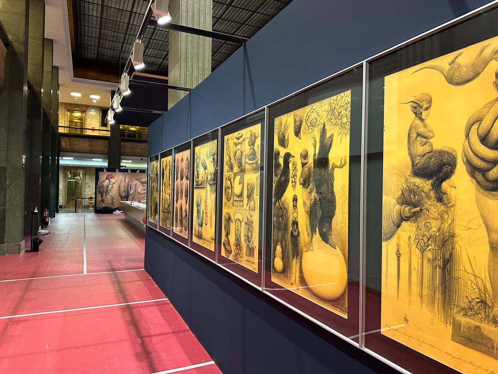 Roberto-Fabelo -Exihibition-in-Instituto-Cervantes-Madrid
